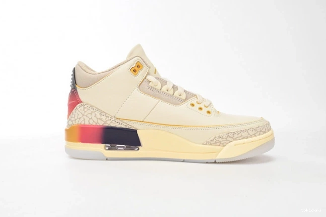 Rep TBkick Jordan Medellin x FN0344-901 J 3 Sunset Balvin Air 0717